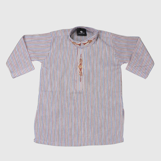 Purple Lining Shalwar Kameez – Kids