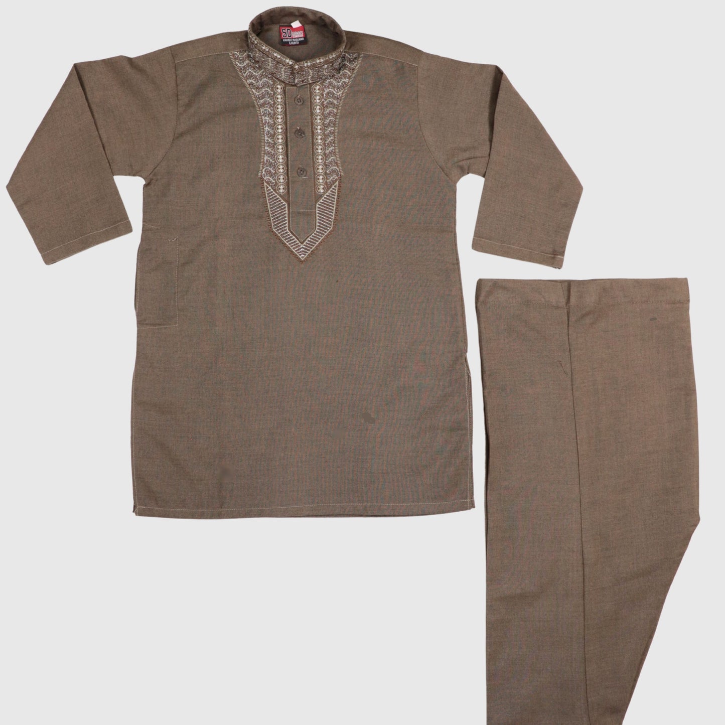 Brown Shalwar Kameez – Kids