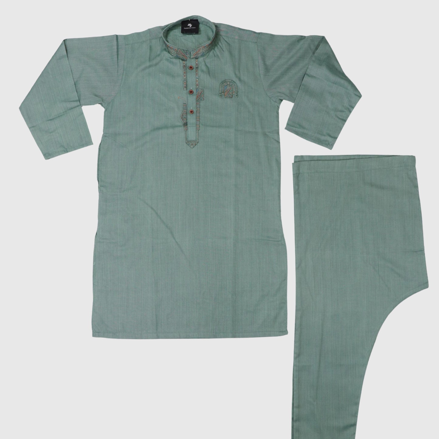 Green Shalwar Kameez – Kids