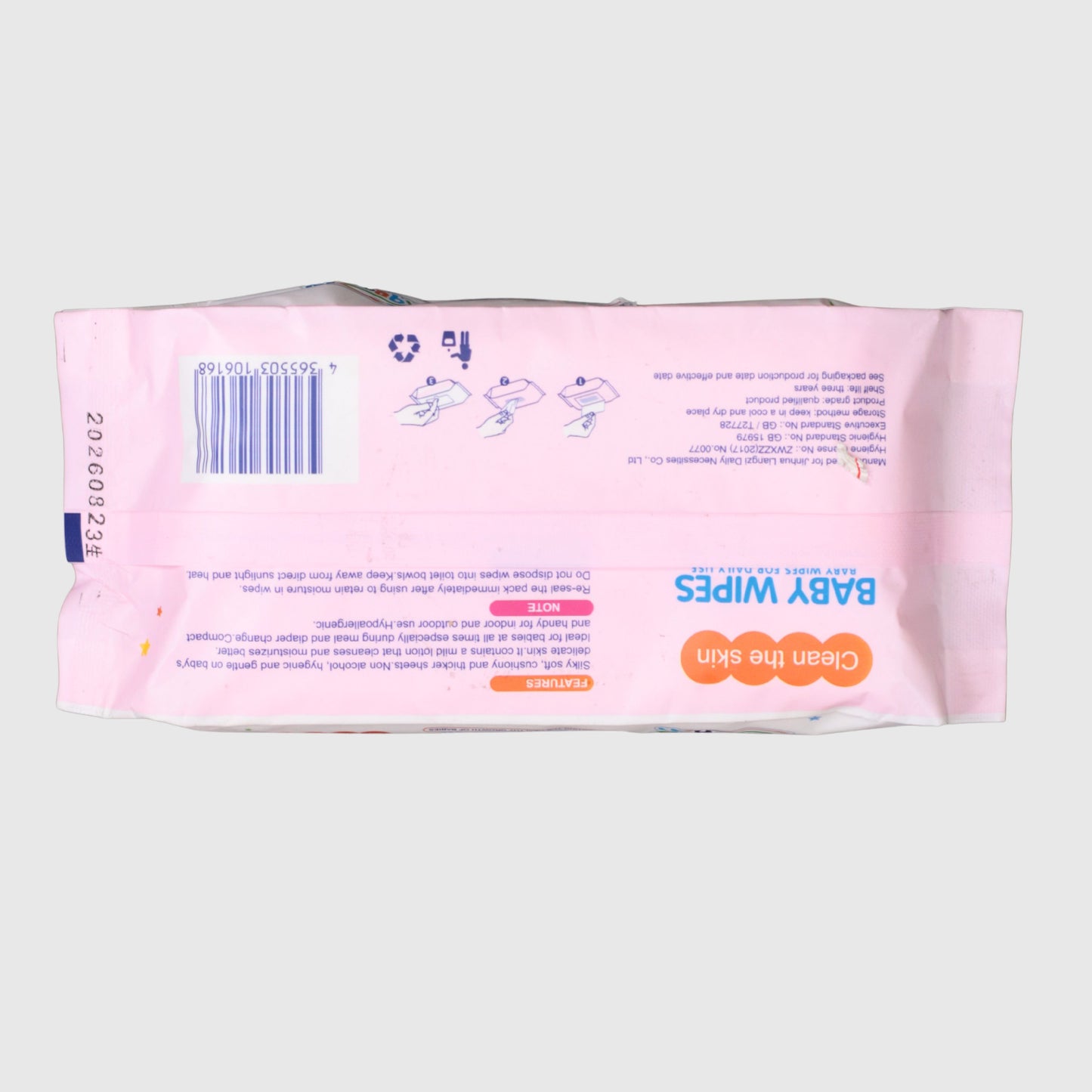 My Babe Baby Wipes – 80 Wipes