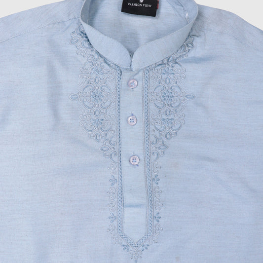 Sky Blue Shalwar Kameez – Kids