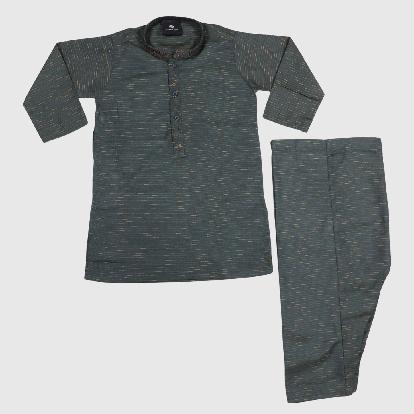 Green Shalwar Kameez – Kids