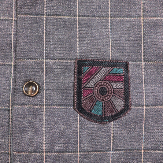 Brown Kurta Pajama with Waistcoat – Kids