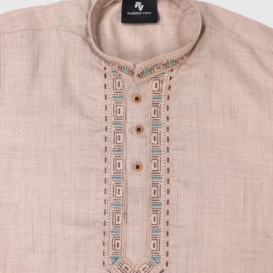 Cream Shalwar Kameez – Kids