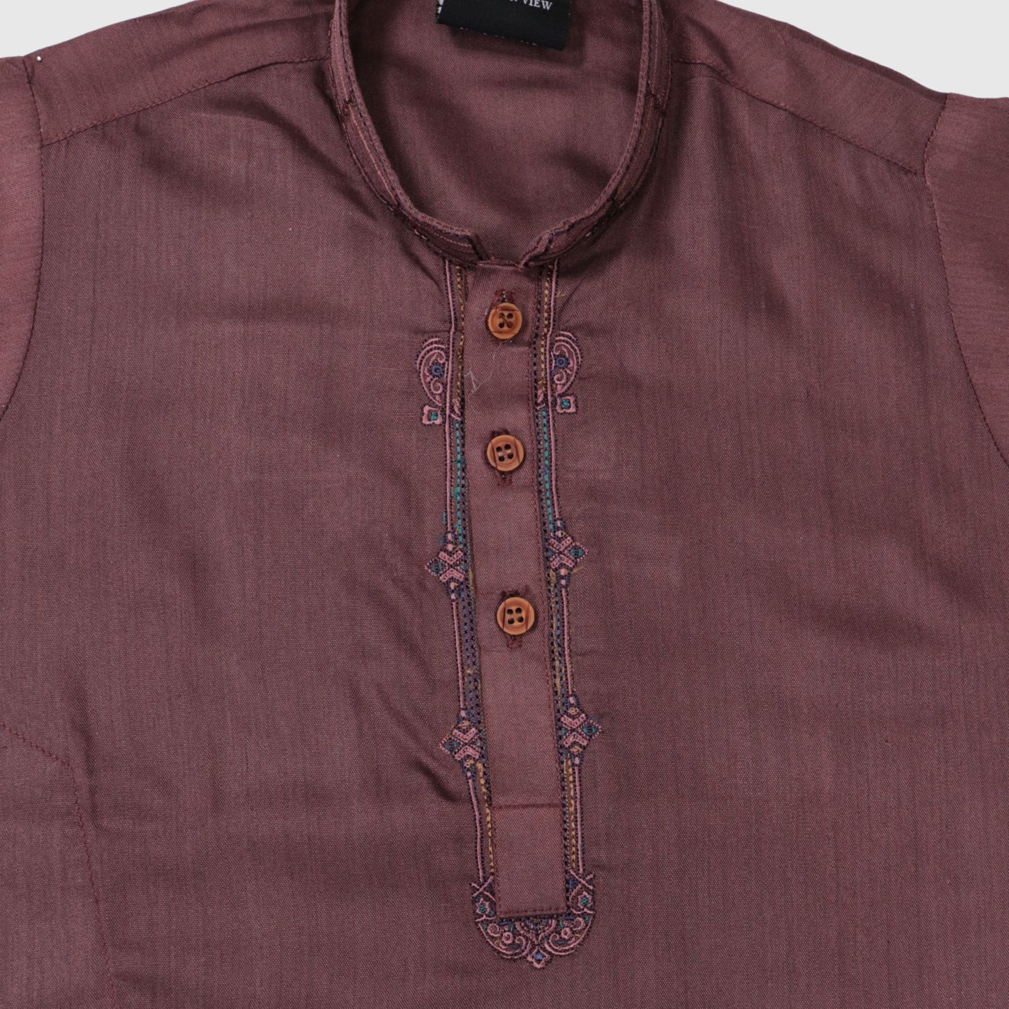 Maroon Kurta Pajama – Kids