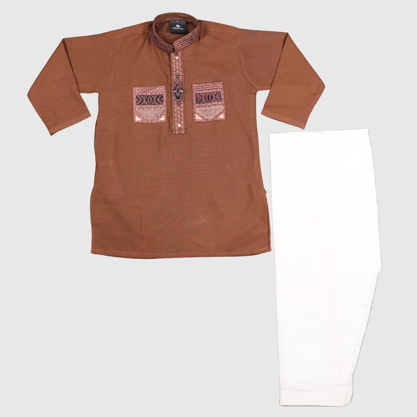 Brown Shalwar Kameez – Kids