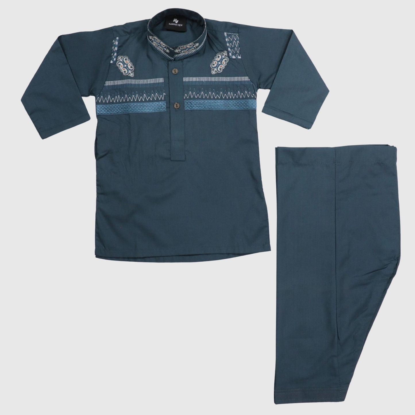 Dark Blue Shalwar Kameez – Kids