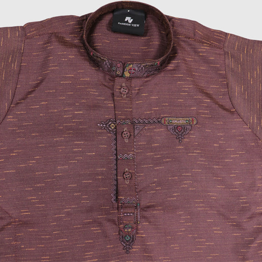 Burgundy Shalwar Kameez – Kids