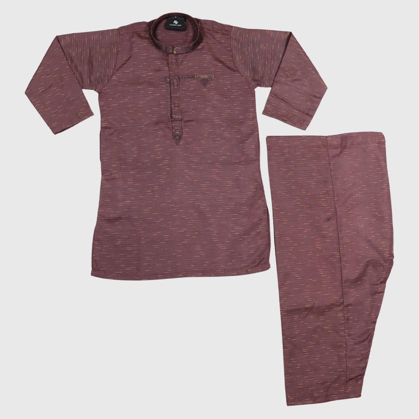 Burgundy Shalwar Kameez – Kids