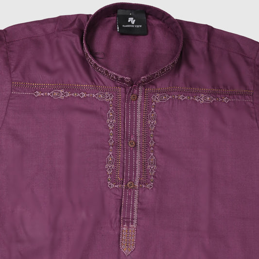 Purple Kurta Shalwar – Kids