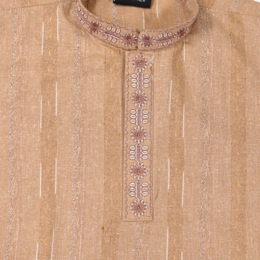 Cream Kurta Pajama – Kids