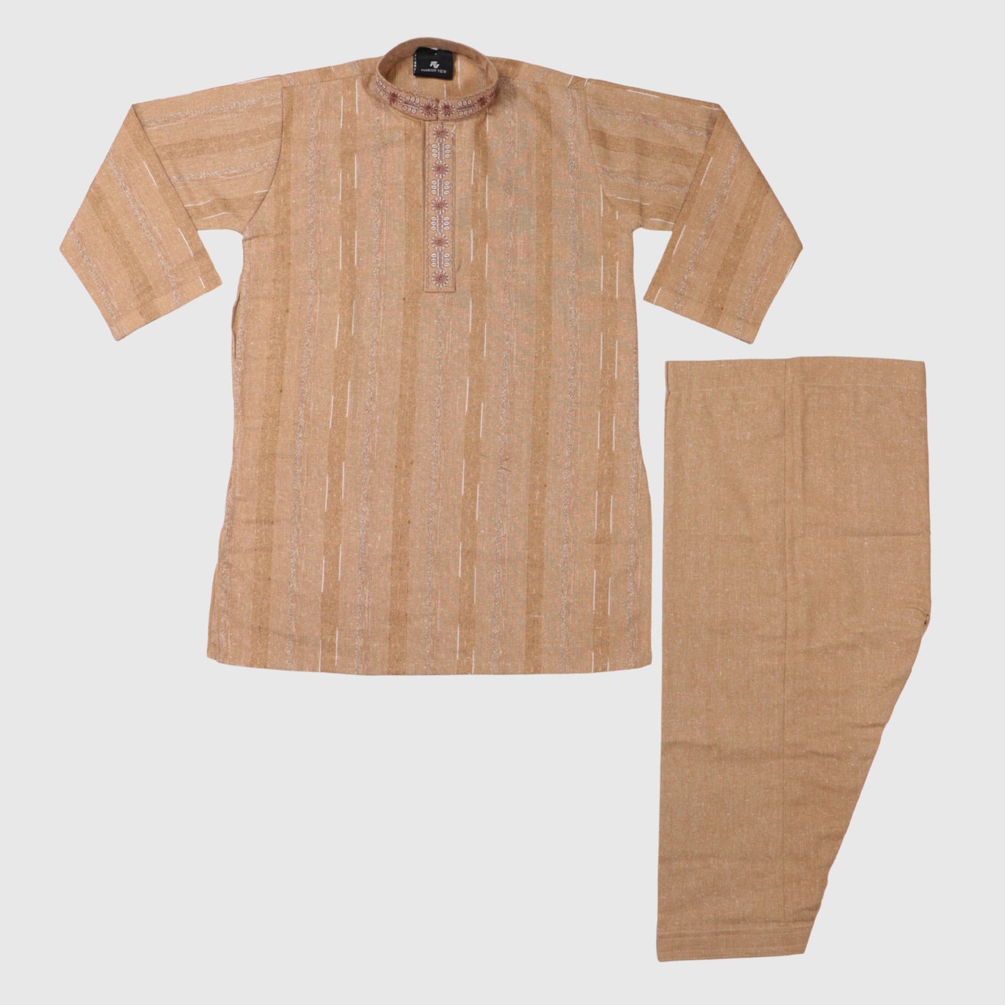 Cream Kurta Pajama – Kids