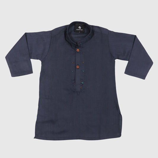 Dark Blue Shalwar Kameez – Kids