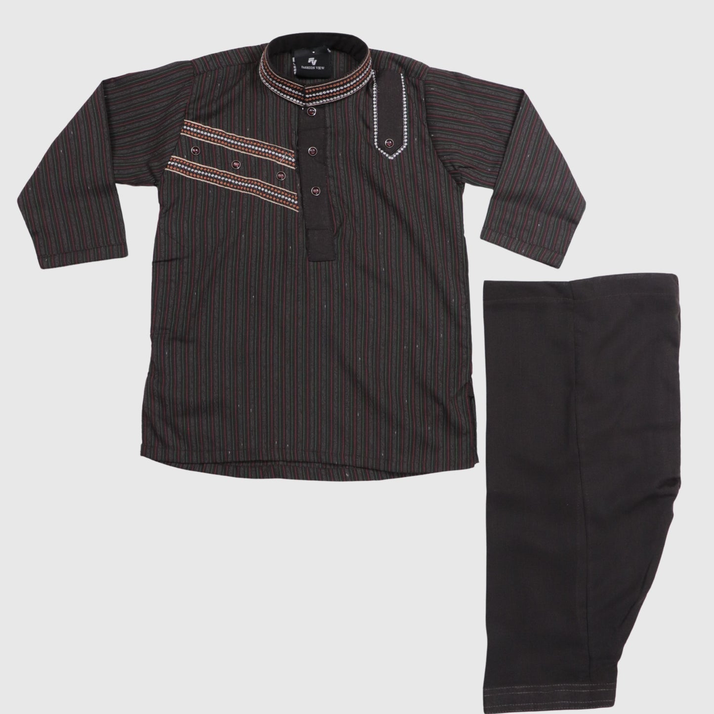 Black Shalwar Kameez – Kids