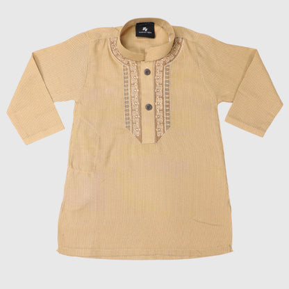 Beige Shalwar Kameez – Kids