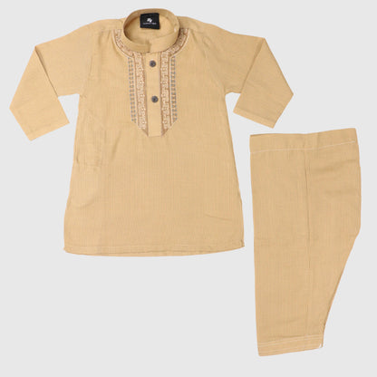 Beige Shalwar Kameez – Kids