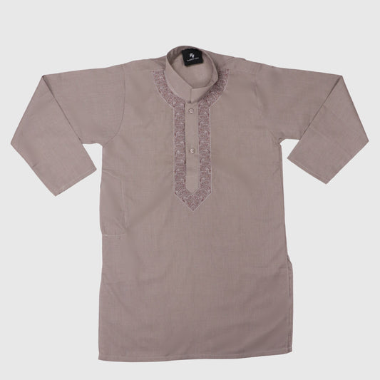 Light Brown Shalwar Kameez – Kids