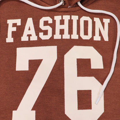 Brown Baby Hooded Suit Set (2-Piece)