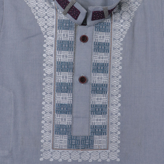 Light Grey Shalwar Kameez – Kids