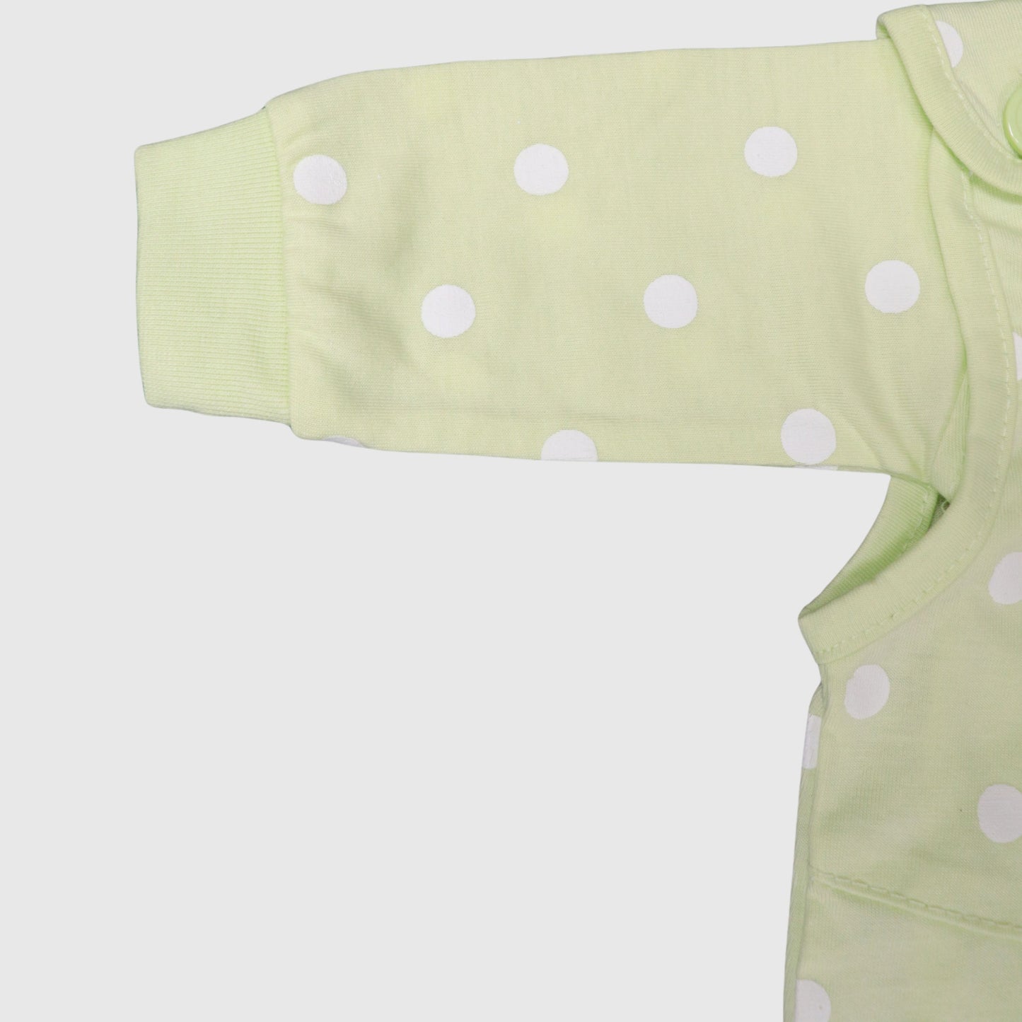 Mint Green Baby Romper & Cap Set (2-Piece)