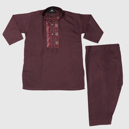 Maroon Shalwar Kameez – Kids