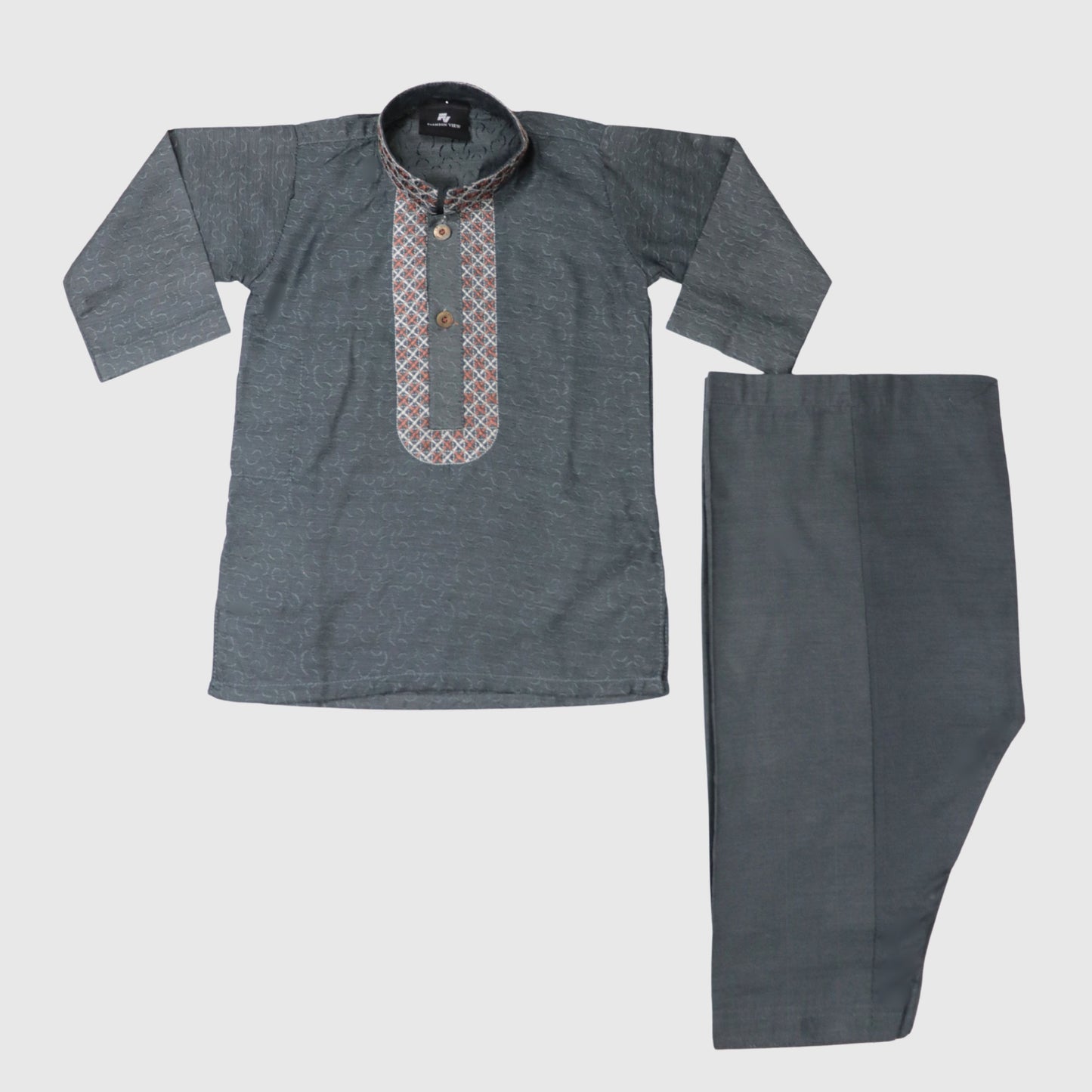 Grey Shalwar Kameez – Kids