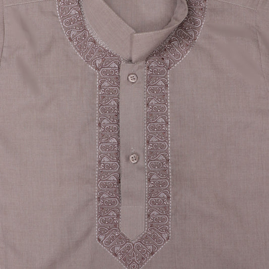 Light Brown Shalwar Kameez – Kids