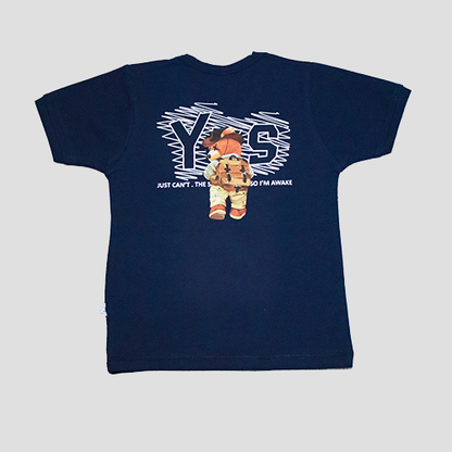 Kids' Denim Shorts & T-Shirt Set