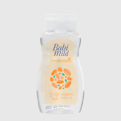 Babi Mild - Sweet Almond Organic Baby Oil - 100ml