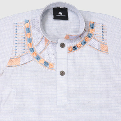 Sky Blue Shalwar Kameez – Kids