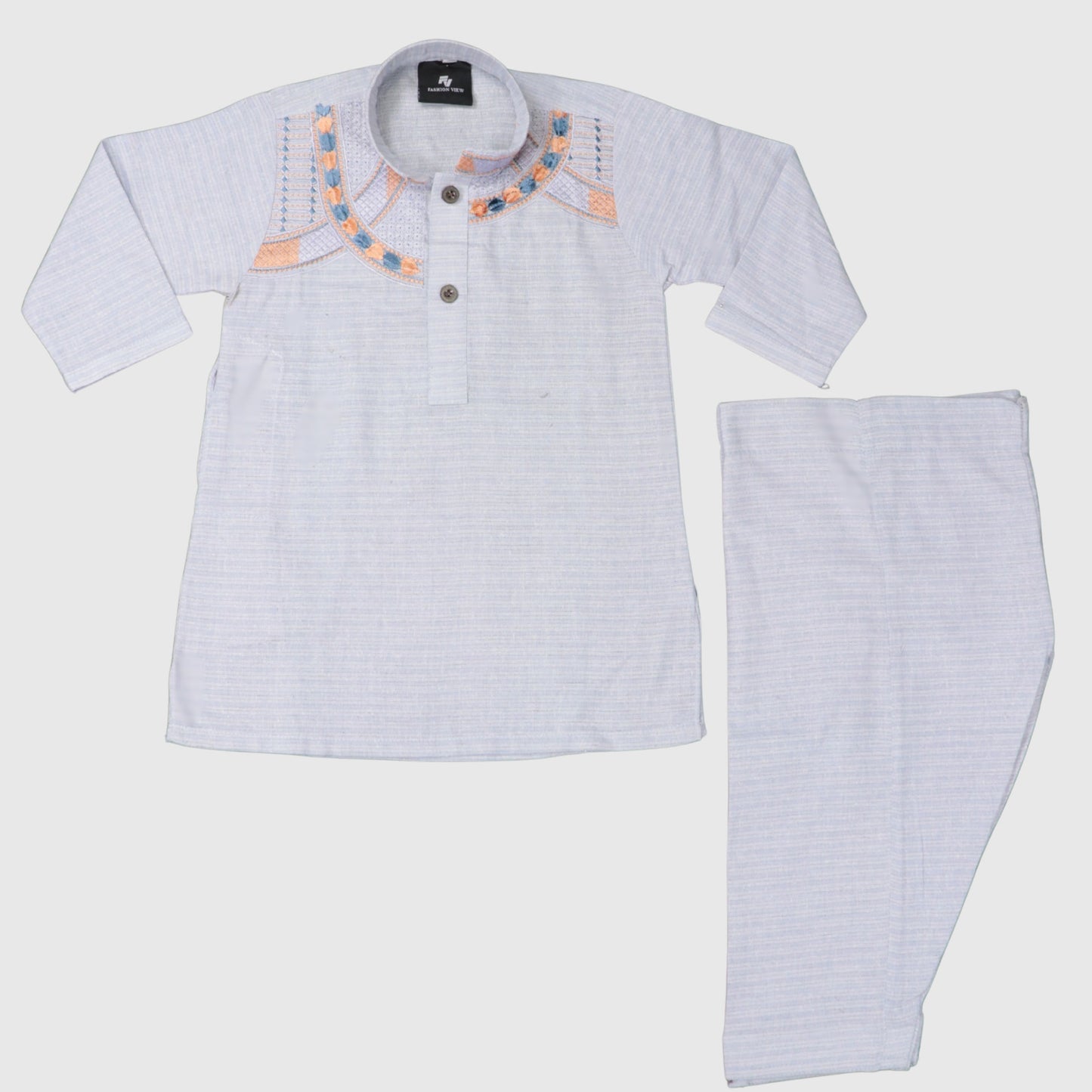 Sky Blue Shalwar Kameez – Kids