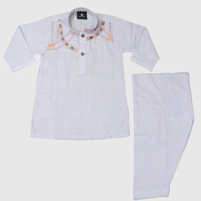 Sky Blue Shalwar Kameez – Kids