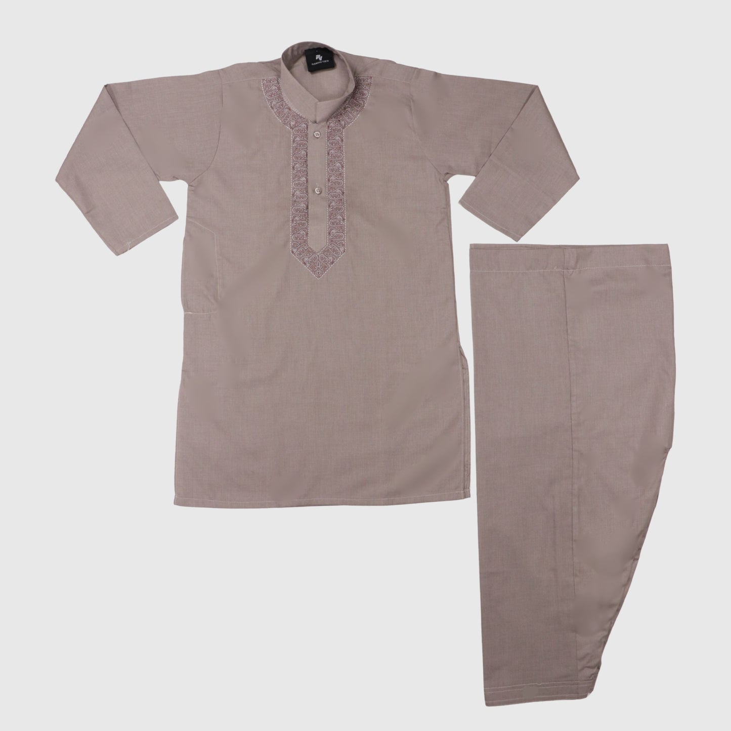 Light Brown Shalwar Kameez – Kids