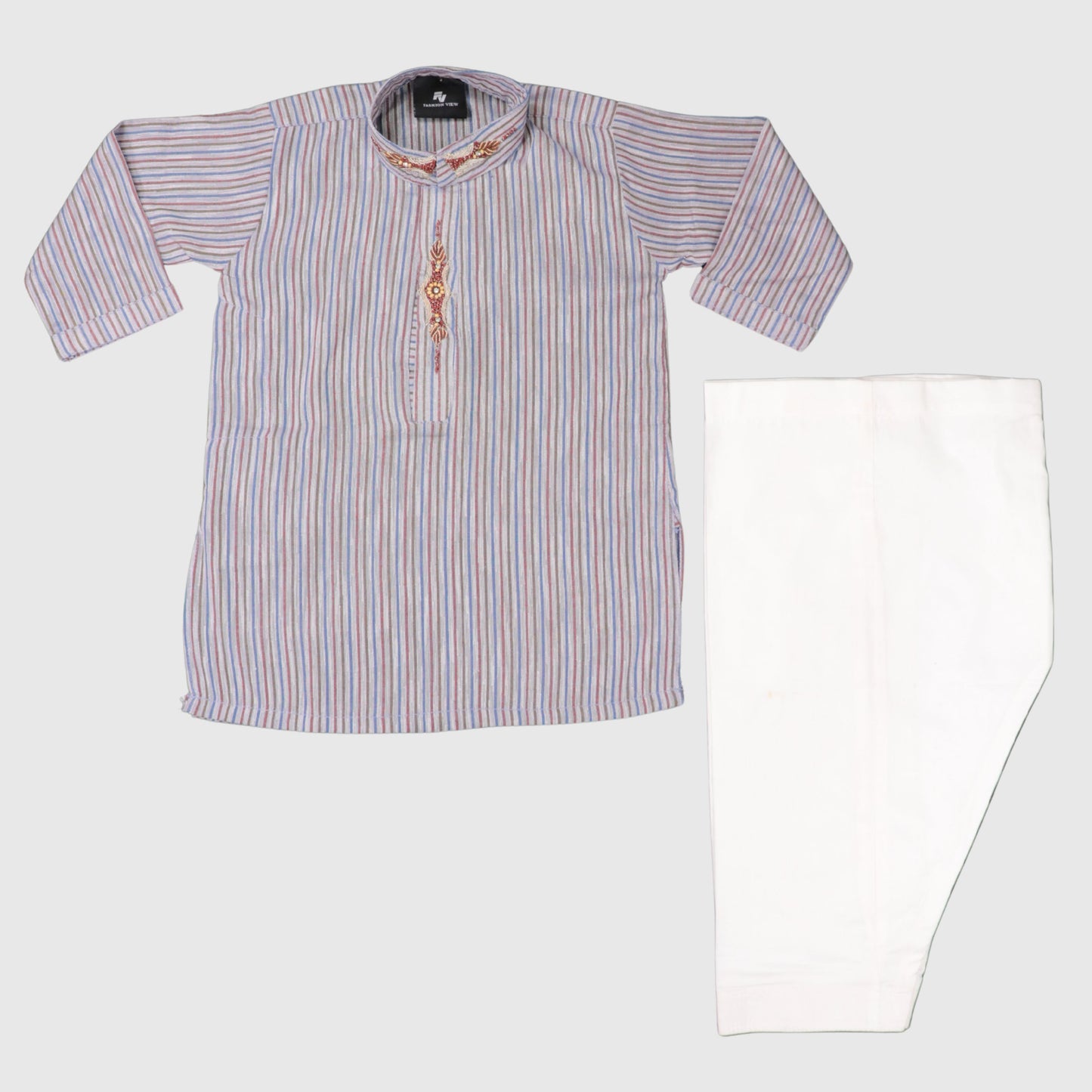 Purple Lining Shalwar Kameez – Kids