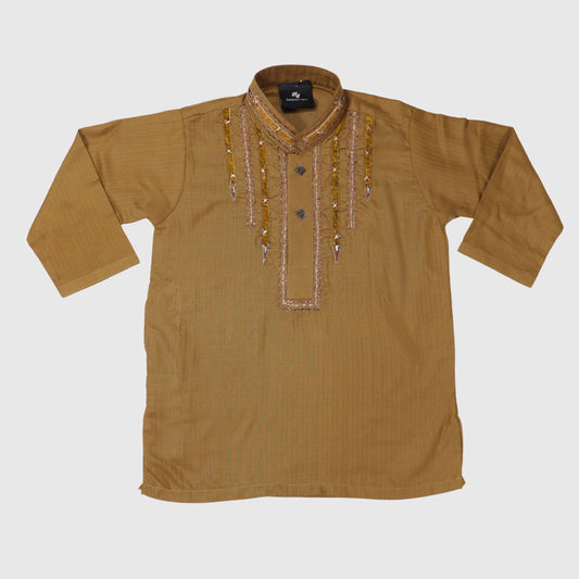 Brown Shalwar Kameez – Kids