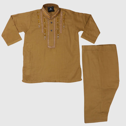 Brown Shalwar Kameez – Kids