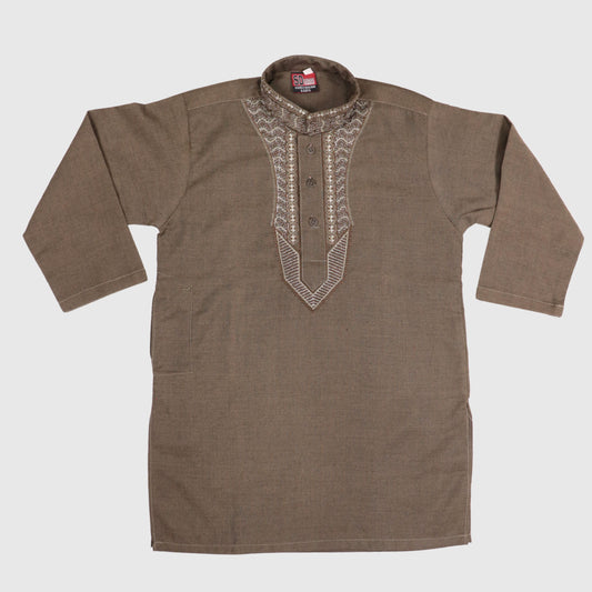 Brown Shalwar Kameez – Kids