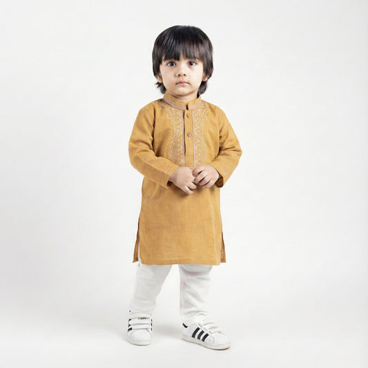 Yellow Shalwar Kameez – Kids