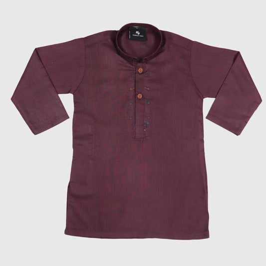 Maroon Shalwar Kameez – Kids