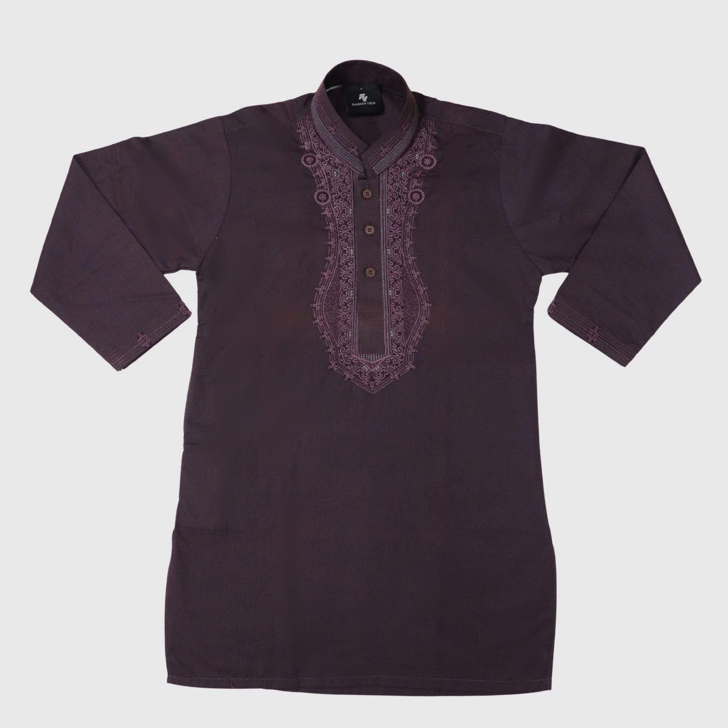 Dark Purple Shalwar Kameez – Kids