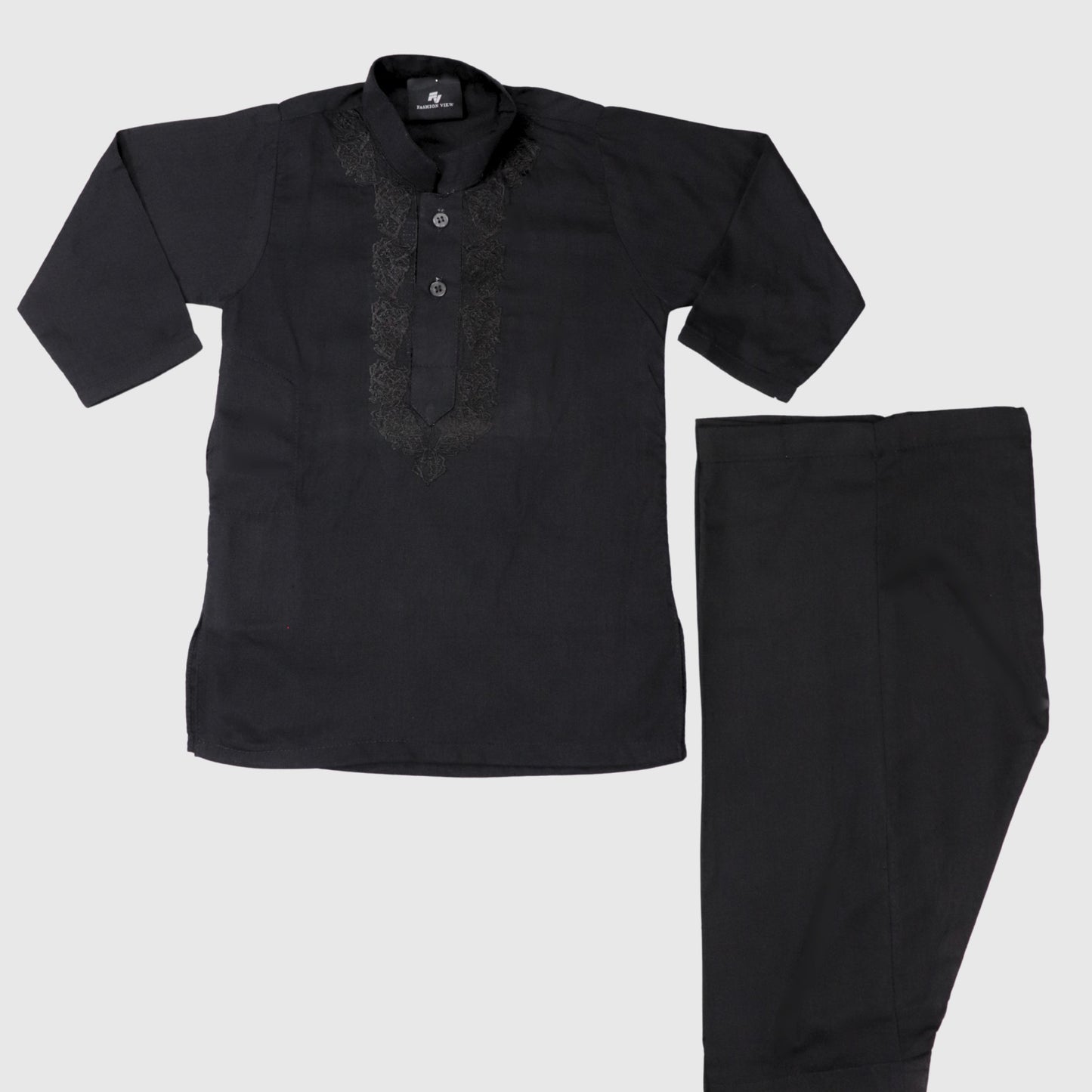 Black Shalwar Kameez – Kids