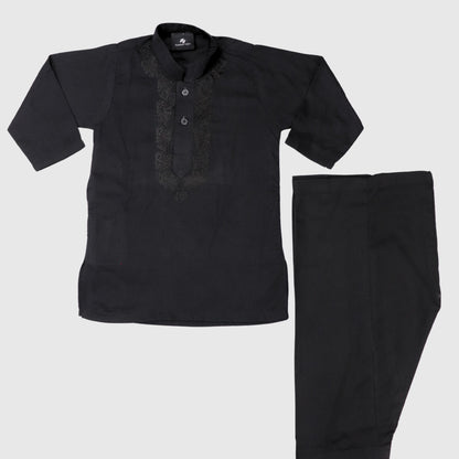 Black Shalwar Kameez – Kids