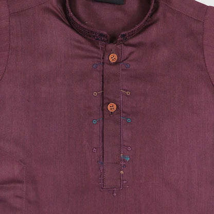 Maroon Shalwar Kameez – Kids