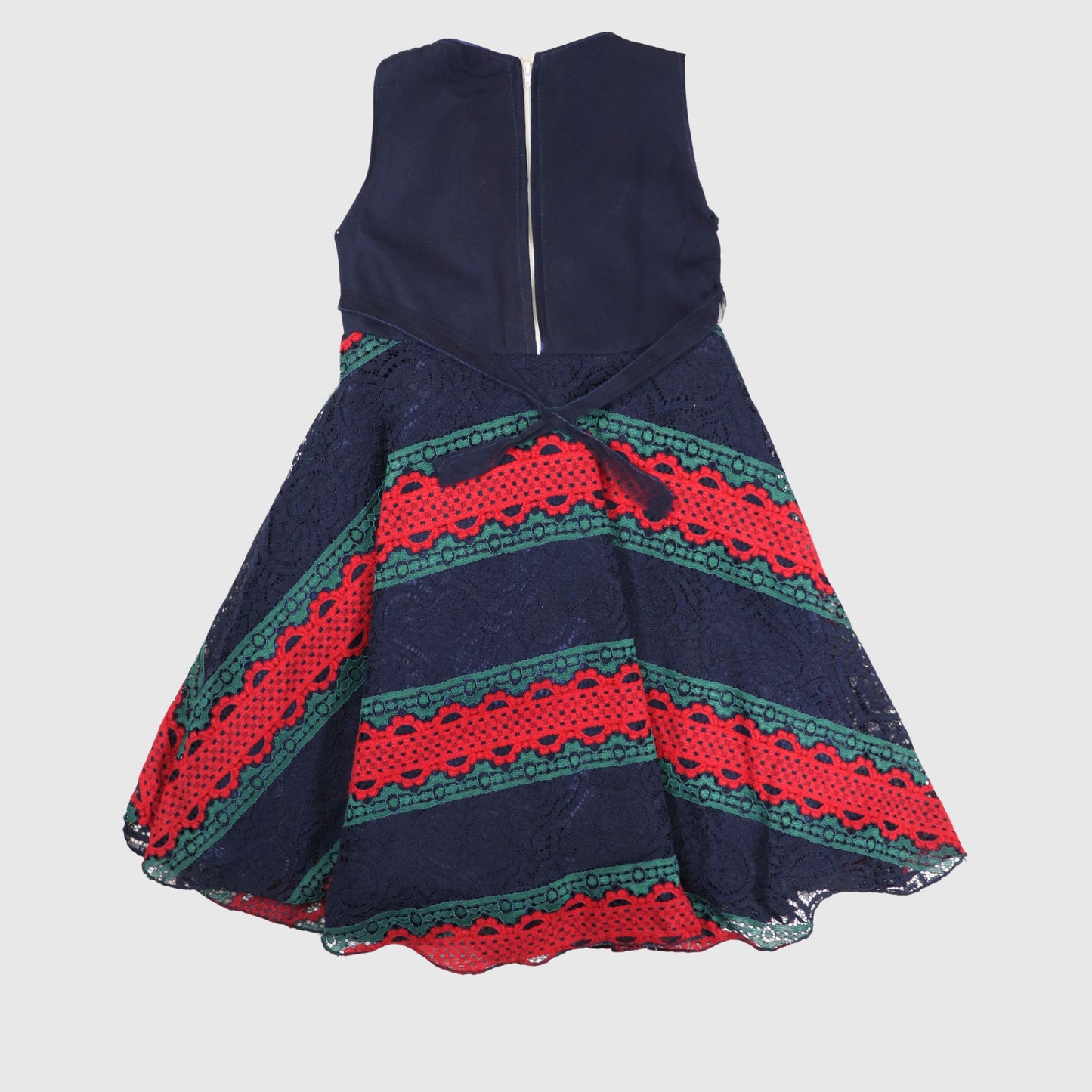 The Midnight Blue Twirl Frock with Trouser