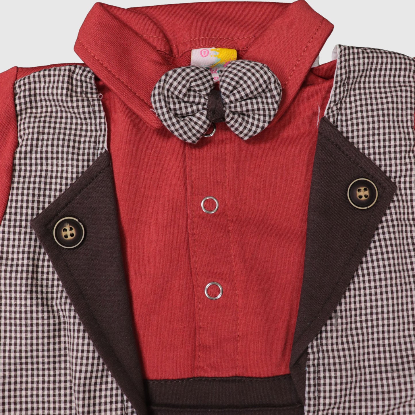 Red Baby Formal Romper (1-Piece)