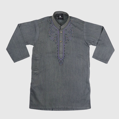 Grey Shalwar Kameez – Kids