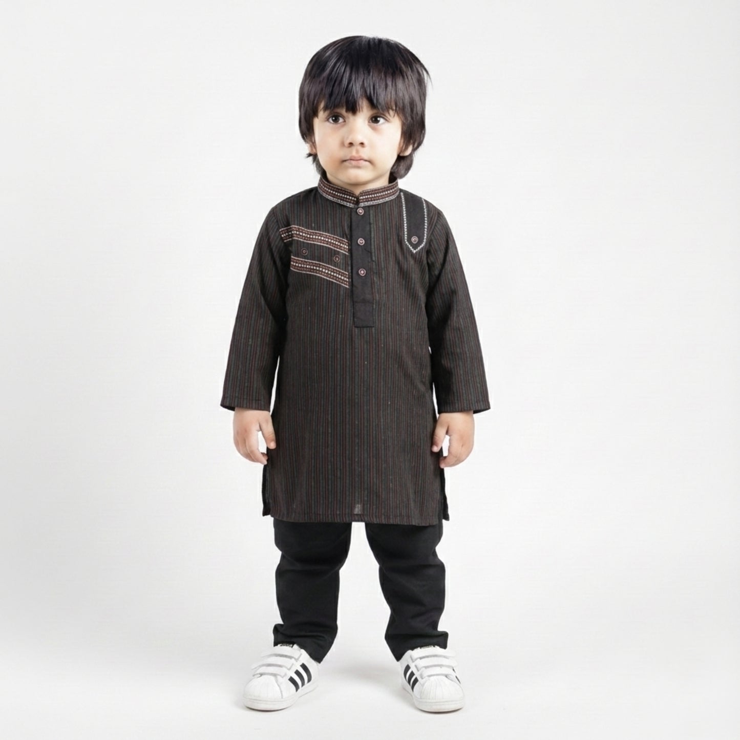 Black Shalwar Kameez – Kids