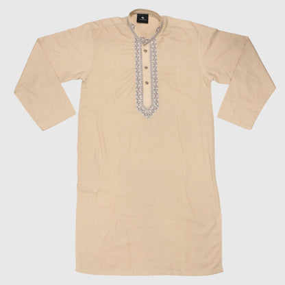 Beige Kurta Shalwar – Kids