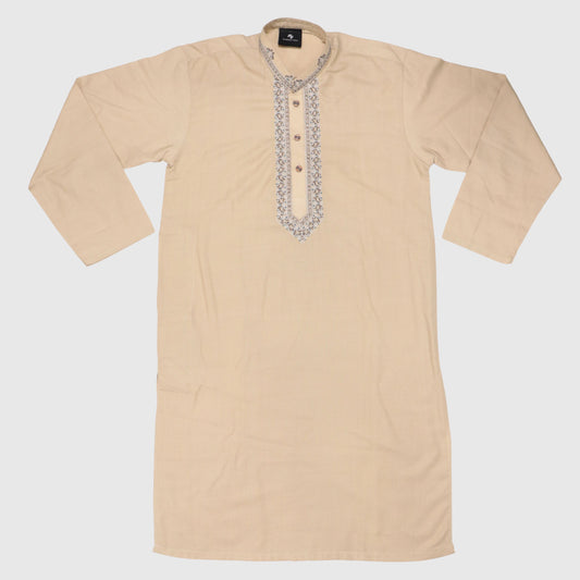 Beige Kurta Shalwar – Kids