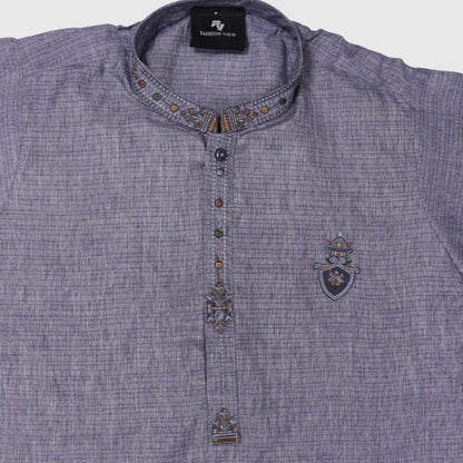 Purple Shalwar Kameez – Kids